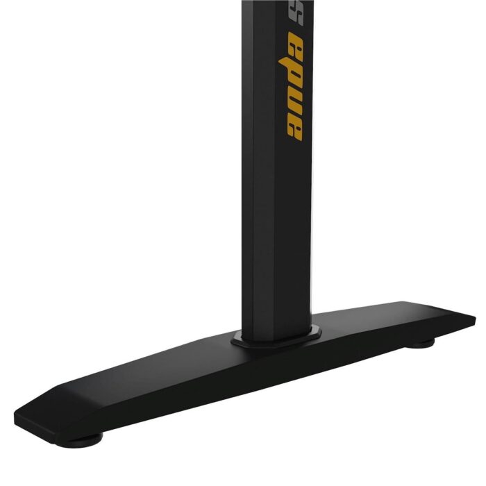 AndaSeat Shadow Warrior Electric Gaming Desk with RGB Lighting – Black