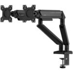 AndaSeat STEALTH II DUO A6D-2S Ergonomic Monitor Arm, Black, AD-W-A6D-2S-BB