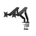 AndaSeat Stealth Pro II Duo A9-2S Dual Monitor Arm in Black and White