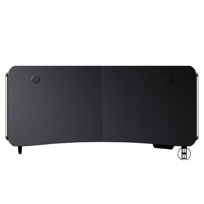 AndaSeat Terminator Electric Gaming Desk with adjustable RGB height and cable management