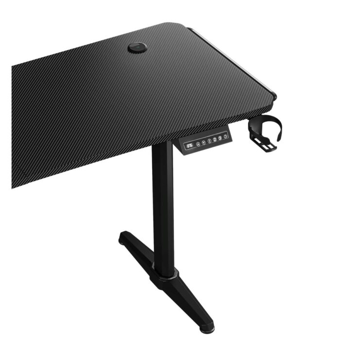 AndaSeat Terminator Electric Gaming Desk with adjustable RGB height and cable management