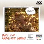 AOC C27G4H 27" Curved Gaming Monitor – 180Hz, HDR10, Adaptive Sync