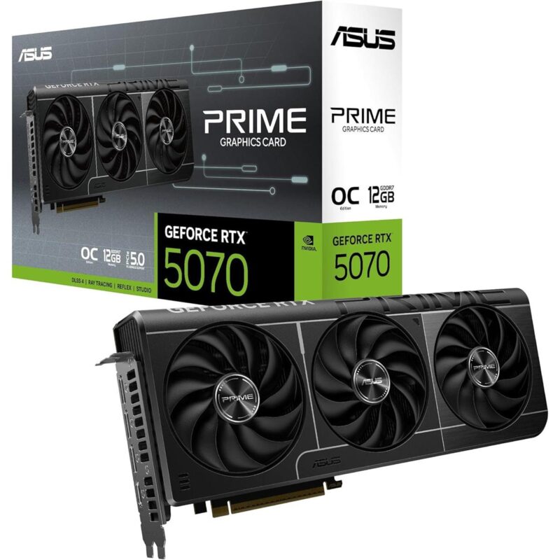 Asus Prime RTX 5070 OC Edition 12GB GDDR7 Graphics Card