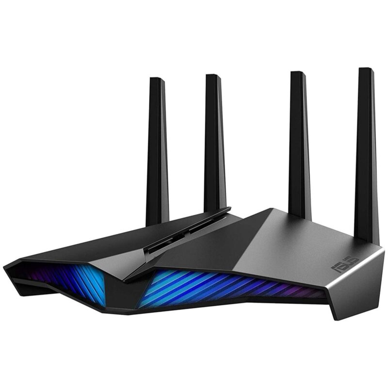 Asus RT‑AX82U AX5400 Wi‑Fi 6 gaming router – front view