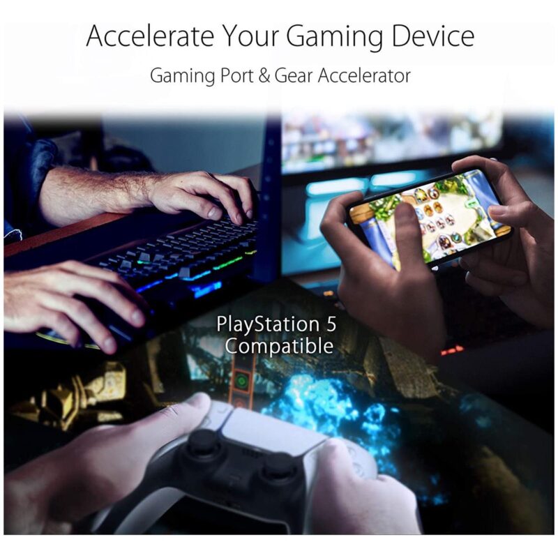 Asus RT‑AX82U AX5400 Wi‑Fi 6 gaming router – front view