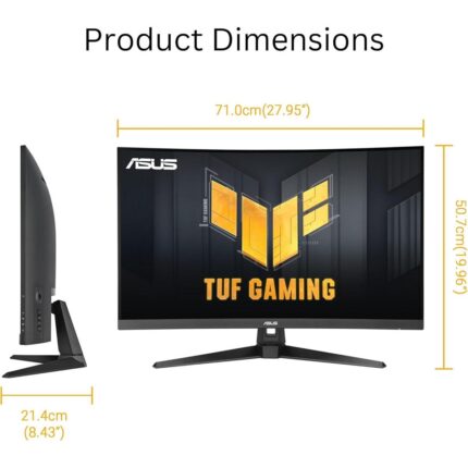 ASUS TUF Gaming VG32WQ3B 31.5” Curved WQHD 180Hz Gaming Monitor