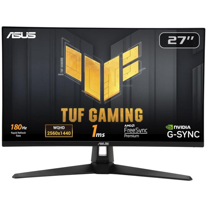 Asus TUF Gaming VG27AQ3A 27” Monitor with HDR, 180Hz, and FreeSync