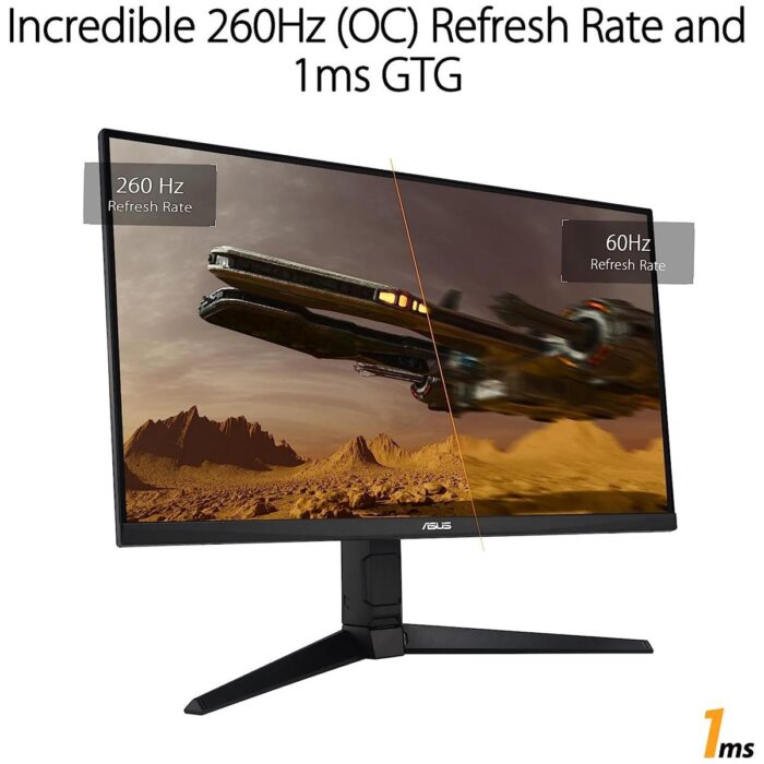 ASUS TUF Gaming VG27AQML1A 27-inch QHD 260Hz Gaming Monitor