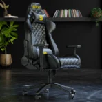 Boost Synergy Gaming Chair in black and red PU leather