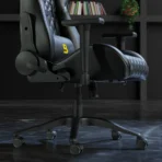 Boost Synergy Gaming Chair in black and red PU leather