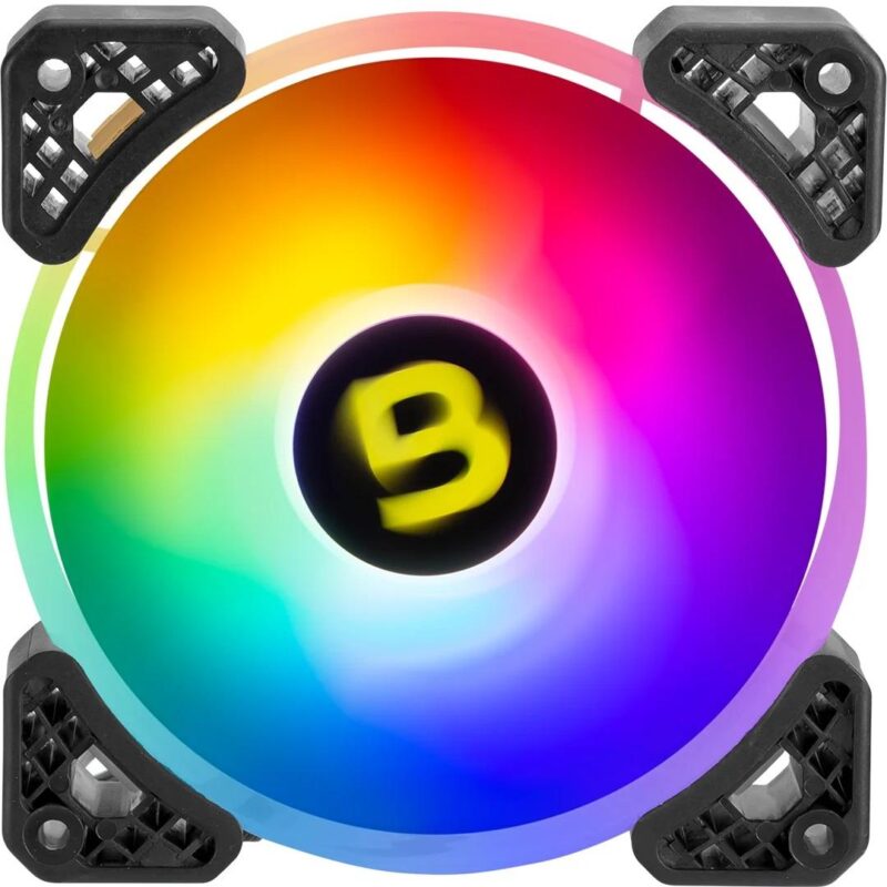 Boost Squirrel Pro 120mm Case Fan with 3-Pin Connector and Low Noise