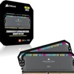 Corsair Dominator Platinum RGB 64GB (2x32GB) 6800MHz CL40 DDR5 RAM Intel XMP iCUE Compatible Computer Memory - Black