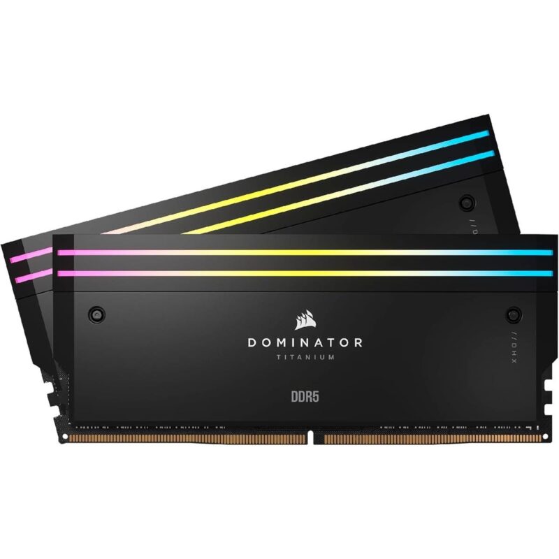 Corsair Dominator Titanium RGB DDR5 64GB RAM – Black