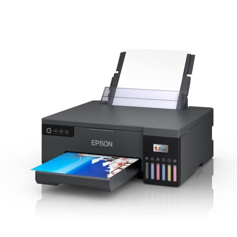 Epson EcoTank L8050 Wi-Fi Photo Printer Front View