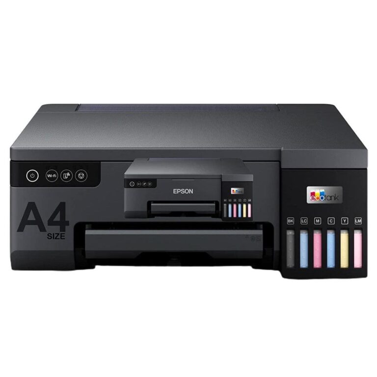Epson EcoTank L8050 Wi-Fi Photo Printer Front View
