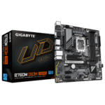 GIGABYTE B760M Motherboard (Intel LGA1700, DDR5, WiFi 6E, PCIe 5.0)