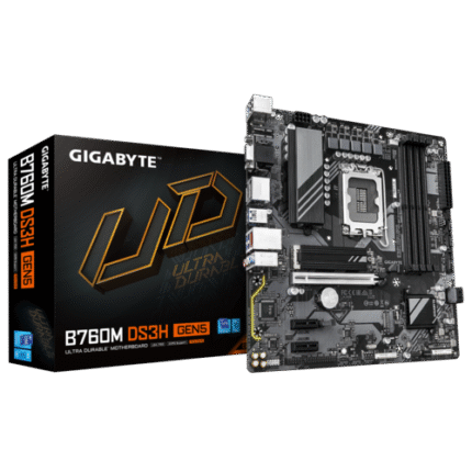 GIGABYTE B760M Motherboard with DDR5 and WiFi 6E