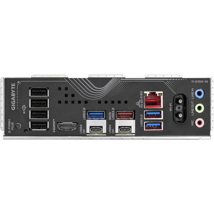 GIGABYTE X870 AM5 Motherboard with USB4, Wi-Fi 7, and DDR5 slots