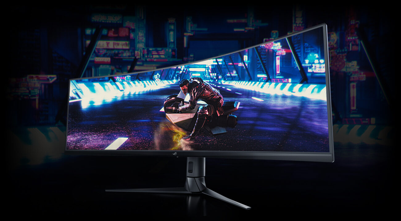 ROG Strix XG49VQ 49-inch super ultra-wide curved HDR gaming monitor