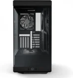 Hyte Y40 S-Tier Aesthetic Mid-Tower ATX Gaming Case in Pitch Black