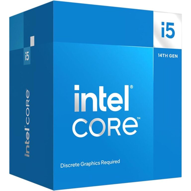 Intel Core i5-14400F Processor Box Front View