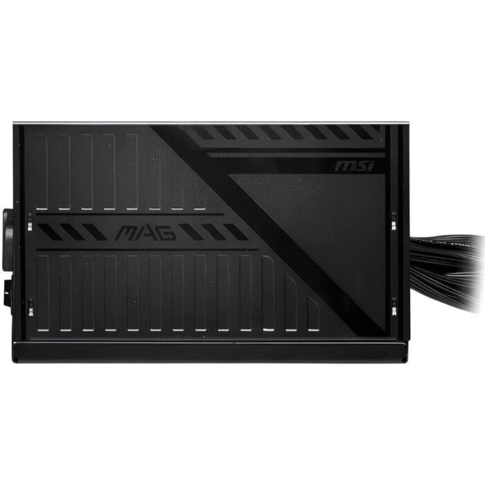 MSI MAG A650BNL 650W 80 Plus Bronze Power Supply Front View