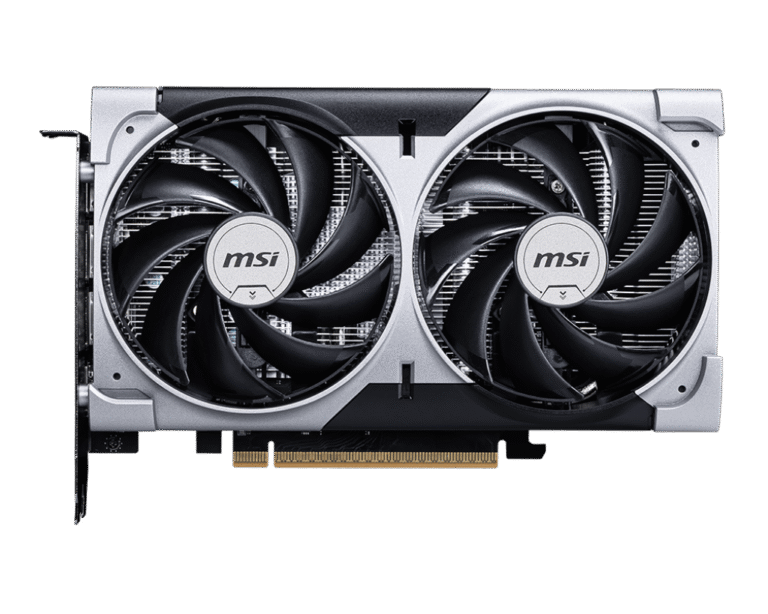 MSI GeForce RTX 5060 8G VENTUS 2X OC Graphics Card Front View