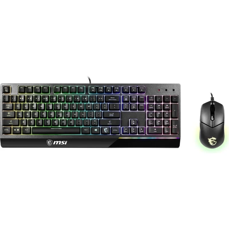 MSI Vigor GK30 gaming keyboard and GM11 mouse combo