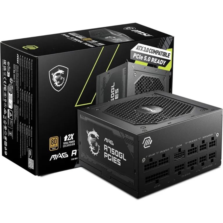 MSI MAG A750GL PCIE5 750W Power Supply Unit