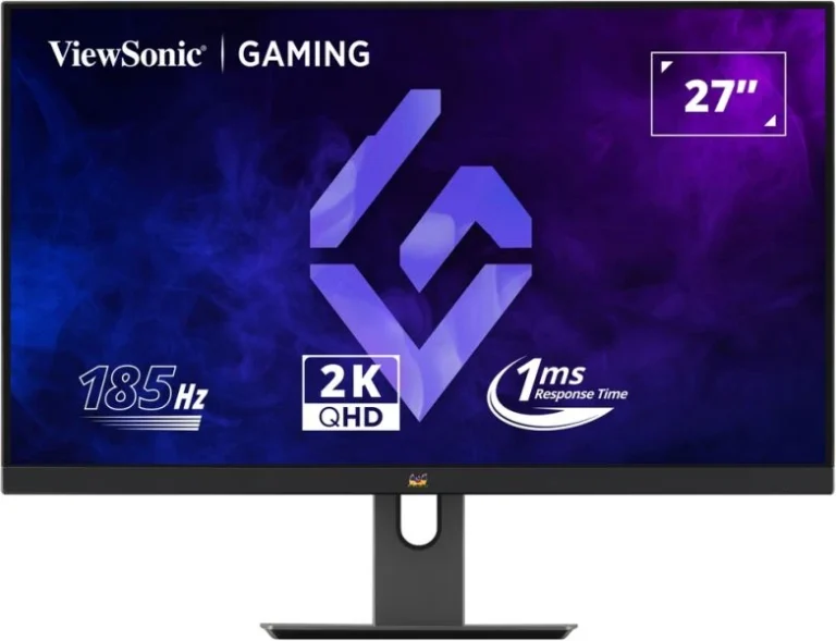 ViewSonic VX2758A-2K-PRO-2 27-Inch Gaming Monitor Front and Side View
