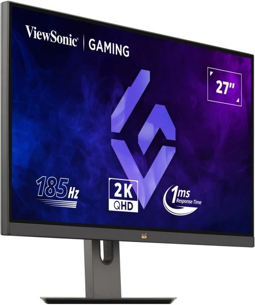 ViewSonic VX2758A-2K-PRO-2 27-Inch Gaming Monitor Front and Side View