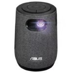 ASUS ZenBeam Latte L1 Portable LED Projector – 300 Lumens, 720p, Sound by Harman Kardon, 10 W Bluetooth® Speaker, 3-hour Video Playback, Wireless Projection, Built-in Battery, USB Type-A, HDMI®