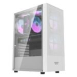 DarkFlash A290 ATX Gaming Case – White