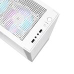 DarkFlash A290 white gaming case with 3 ARGB fans and mesh front