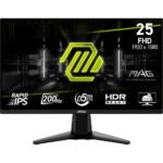 MSI MAG 255F E20 24.5″ HDR 200 Hz Gaming Monitor