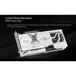 ASRock AMD Radeon RX 9070 XT Steel Legend 16GB White GPU