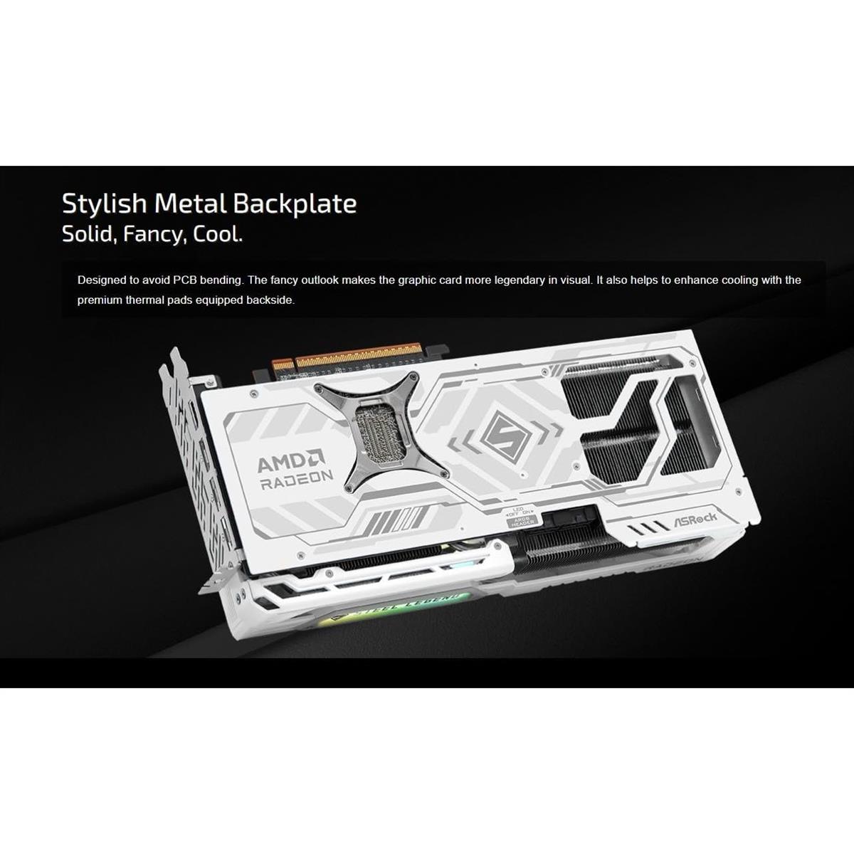 asrock-rx-9070-xt-steel-legend-white-gpu-price-in-pakistan-amirtraders.com.5 ASRock AMD Radeon RX 9070 XT Steel Legend 16GB White GPU