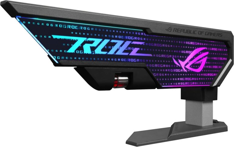 ROG Herculx Graphics Card Holder XH01 – Black / White with ARGB
