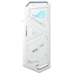 Asus Rog Strix Arion White M.2 NVMe SSD Enclosure with USB 3.2 Gen 2 and ARGB