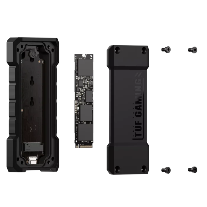 ASUS TUF Gaming A2 SSD Enclosure – Rugged USB 3.2 Gen 2x2 Storage Case