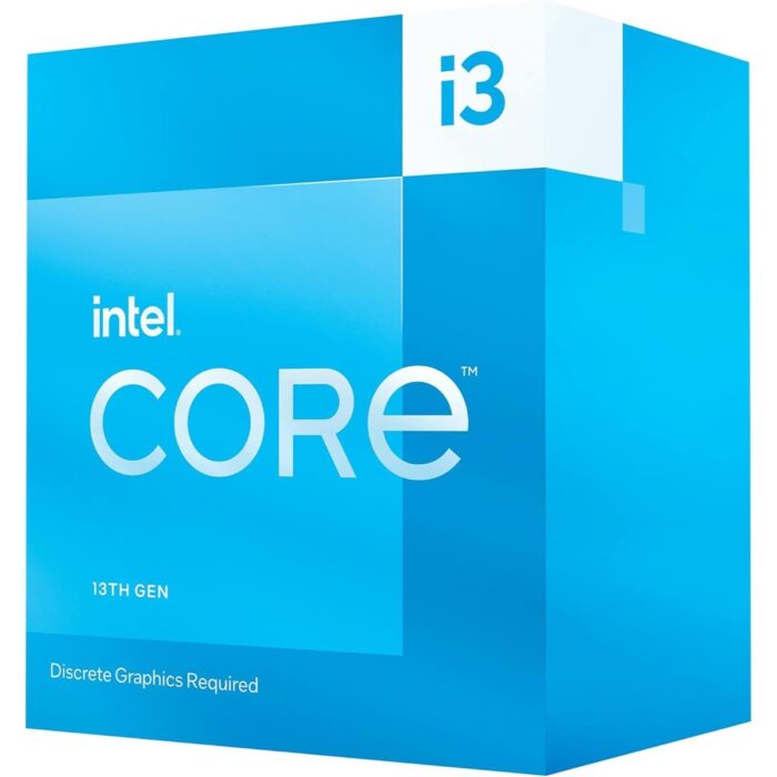 Intel Core i3-13100F 13th Gen Processor Box Packaging