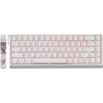 Madlion MAD68 HE White 65% Gaming Keyboard