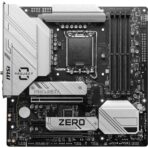 MSI B760M Project Zero DDR5 Gaming Motherboard with Wi-Fi 6E and PCIe 5.0