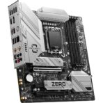 MSI B760M Project Zero DDR5 Gaming Motherboard with Wi-Fi 6E and PCIe 5.0