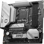 MSI B760M Project Zero DDR5 Gaming Motherboard with Wi-Fi 6E and PCIe 5.0