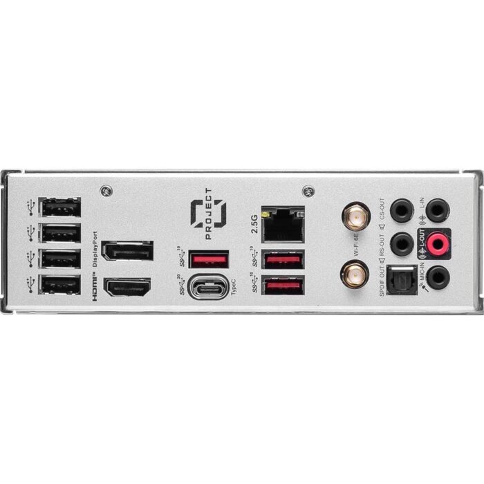MSI B760M Project Zero DDR5 Gaming Motherboard with Wi-Fi 6E and PCIe 5.0