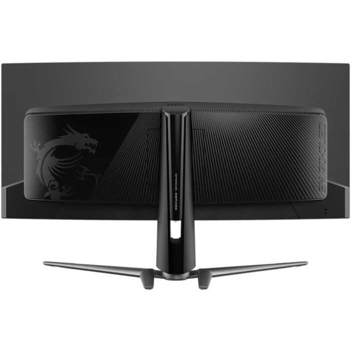MSI MPG 341CQPX QD-OLED 34-inch 240Hz Curved Gaming Monitor front and side view