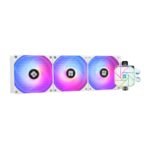 Thermalright Aqua Elite 360 V3 ARGB White AIO CPU Cooler with triple 120mm ARGB fans and white radiator