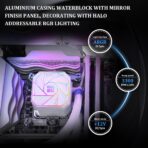 Thermalright Aqua Elite 360 V3 ARGB White AIO CPU Cooler with triple 120mm ARGB fans and white radiator