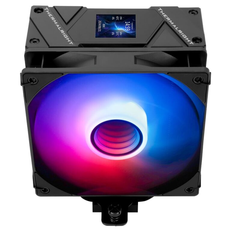 Thermalright Assassin Spirit 120 Vision Black ARGB CPU air cooler